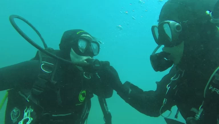 equipo de buceo completo