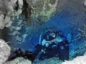 buceo en las mujeres