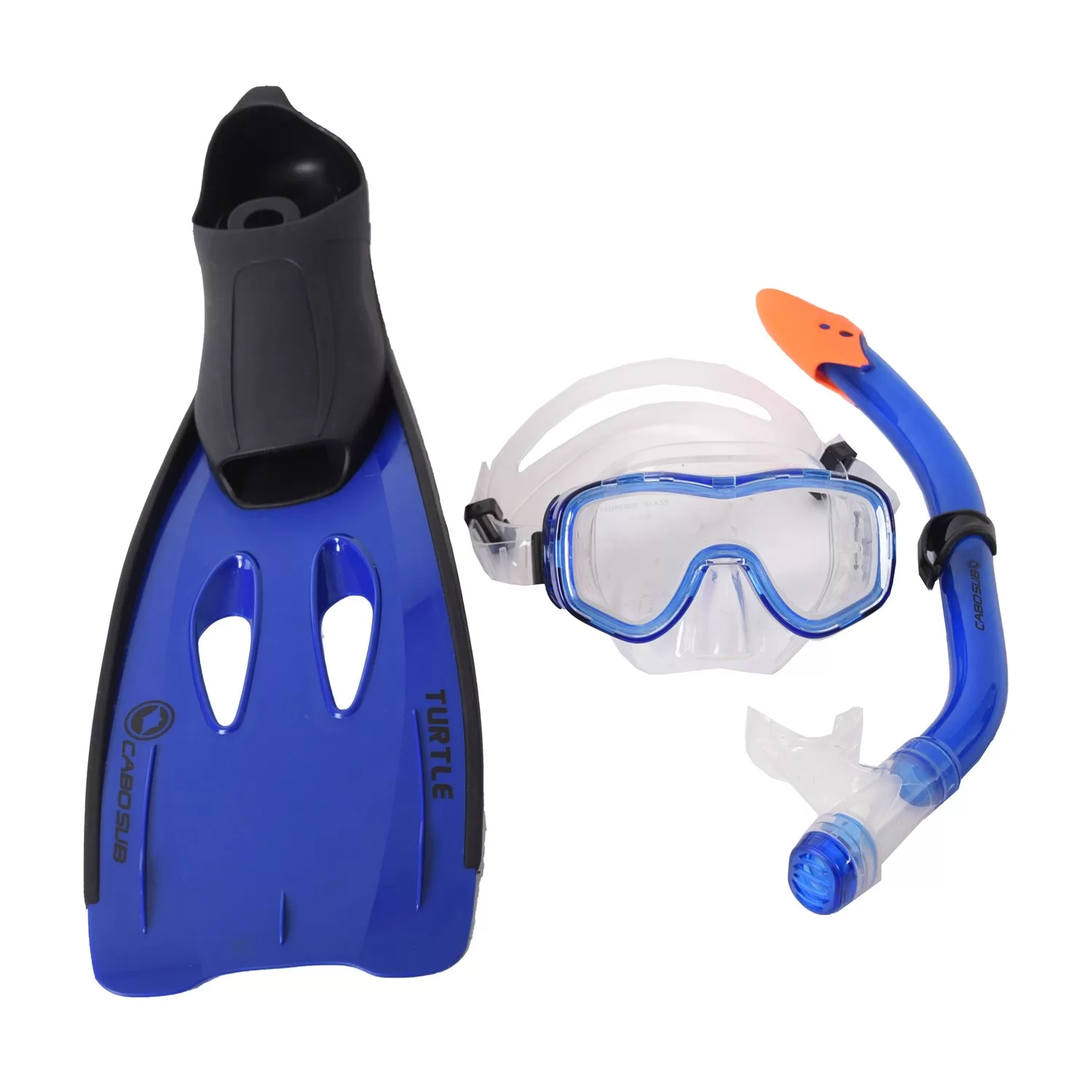 Pack de Buceo Modelo Dolphin Silicona