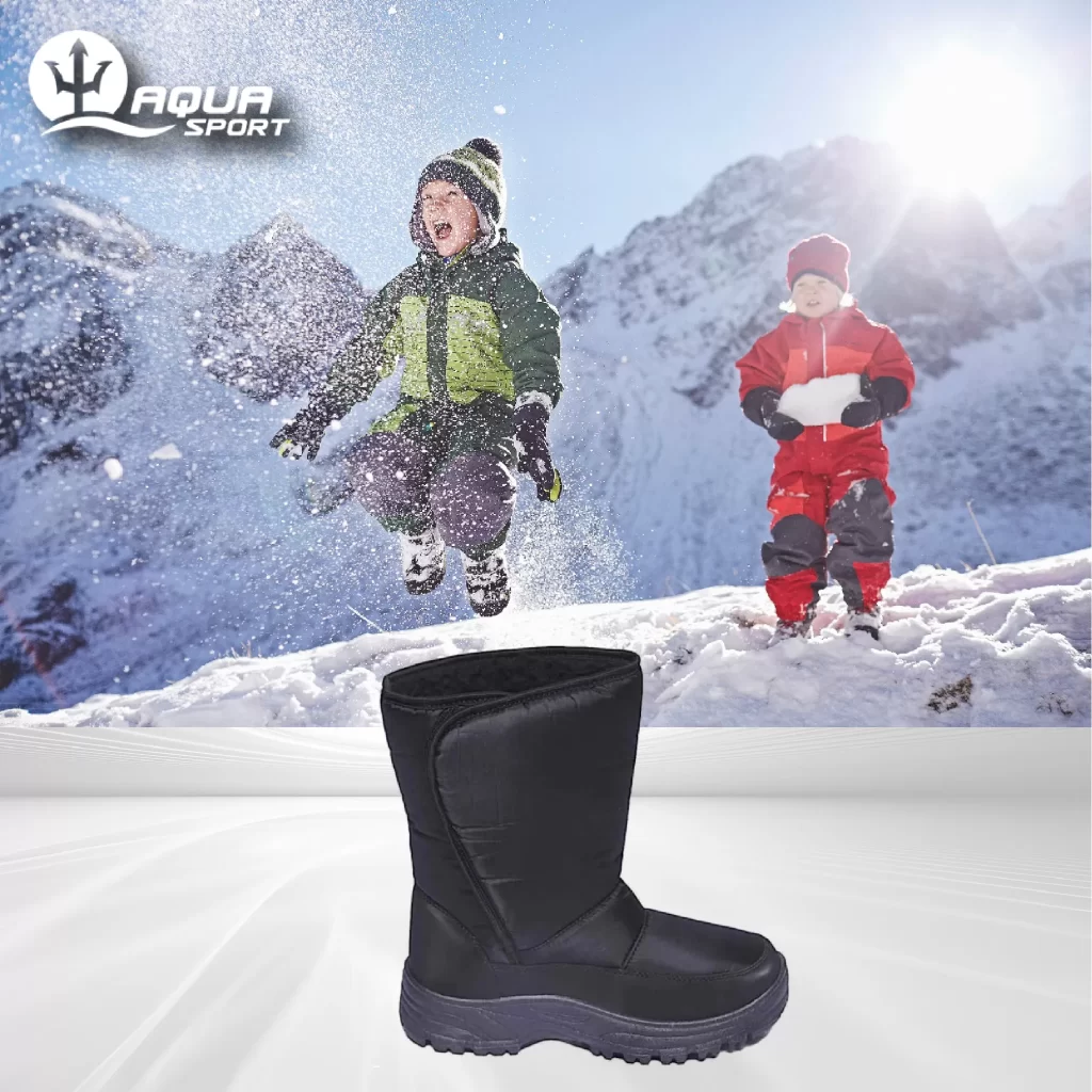 BOTAS DE NIEVE CON VELCRO