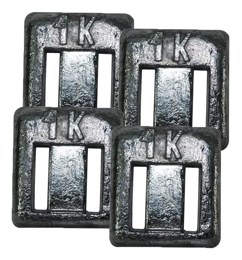 Pack 4 Kilos En 4 Calugas De 1 Kilo C/U.
