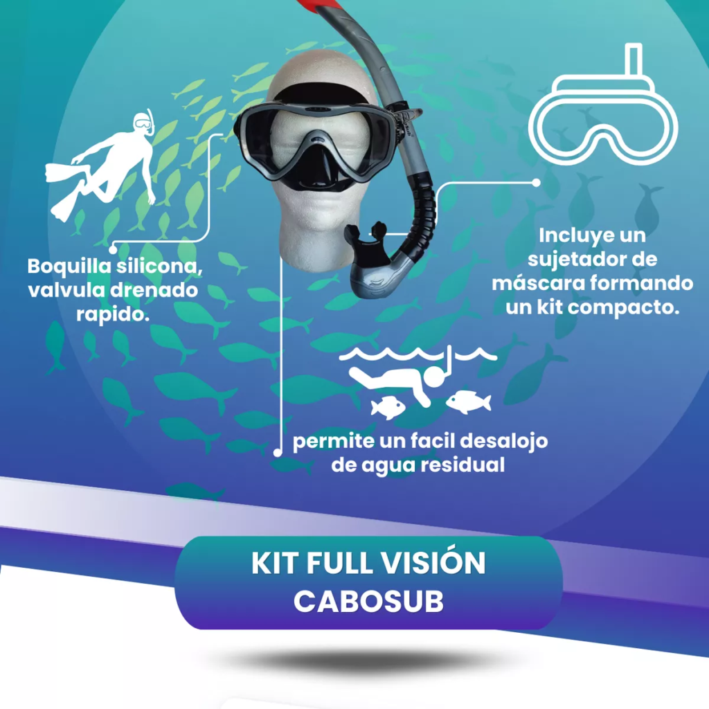 KIT SNORKELING SHARK CABOSUB