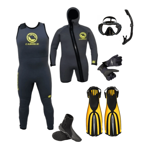 Pack Buceo Pro 1 (5mm y 7mm)