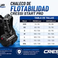 Chaleco Cressi Start Pro