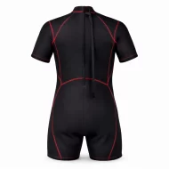 lido negro back Traje De Surf Corto Adulto Cabosub