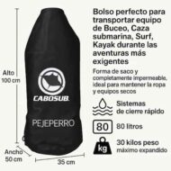 Bolso Seco Pejeperro 80 LTS Cabosub