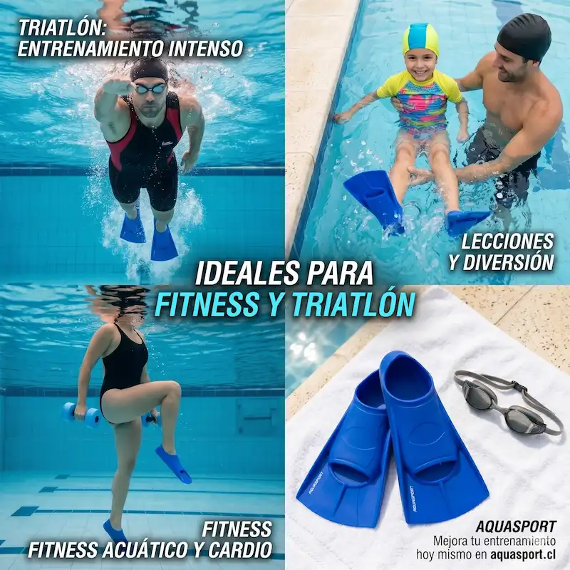 ALETAS NATACION AQUASPORT SPRINT