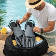 Aletas Aquasport Velocity Ajustables - Natación y Snorkel