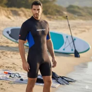 Traje Shorty contexto1 Traje Neopreno Aquasport Explorer Shorty 3mm