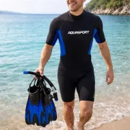 Pack Snorkeling Caribe Aquasport | Traje, Máscara, Snorkel y Aletas