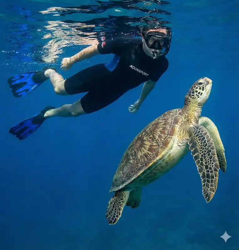 Pack Snorkeling Caribe Aquasport | Traje, Máscara, Snorkel y Aletas