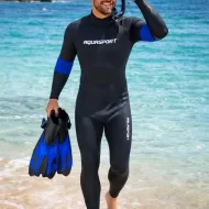 Pack Snorkeling Aquasport Wave con traje, máscara y aletas