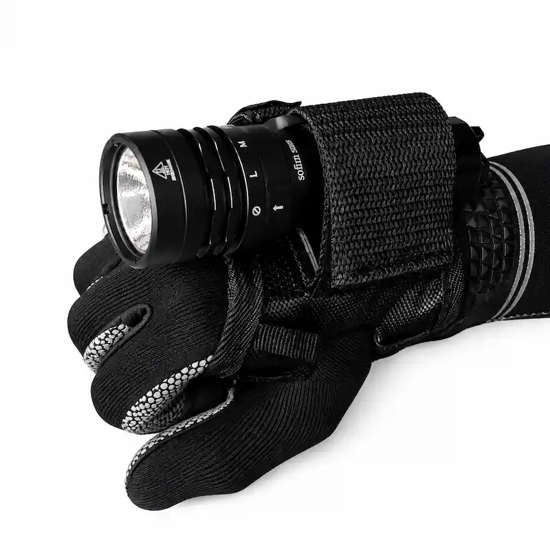 Kit Linterna Mega Power 3000 Lumenes + Muñequera