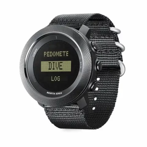 Reloj Táctico Buceo Aquasport North Edge Apache-D Recargable