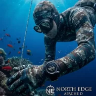 Reloj Táctico Buceo Aquasport North Edge Apache-D Recargable