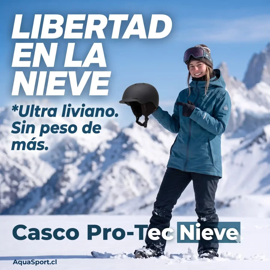 Casco Nieve Pro-Tec – Certificado y Ultraliviano