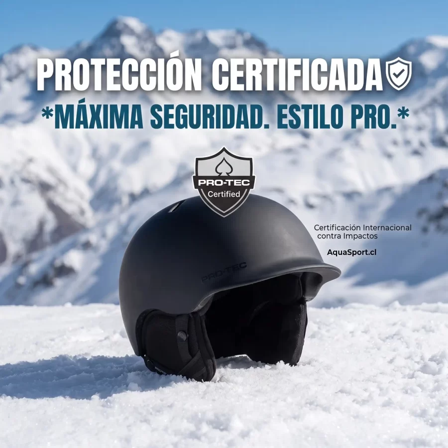Casco Nieve Pro-Tec – Certificado y Ultraliviano