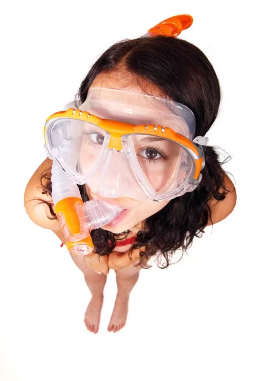 mascara de snorkel